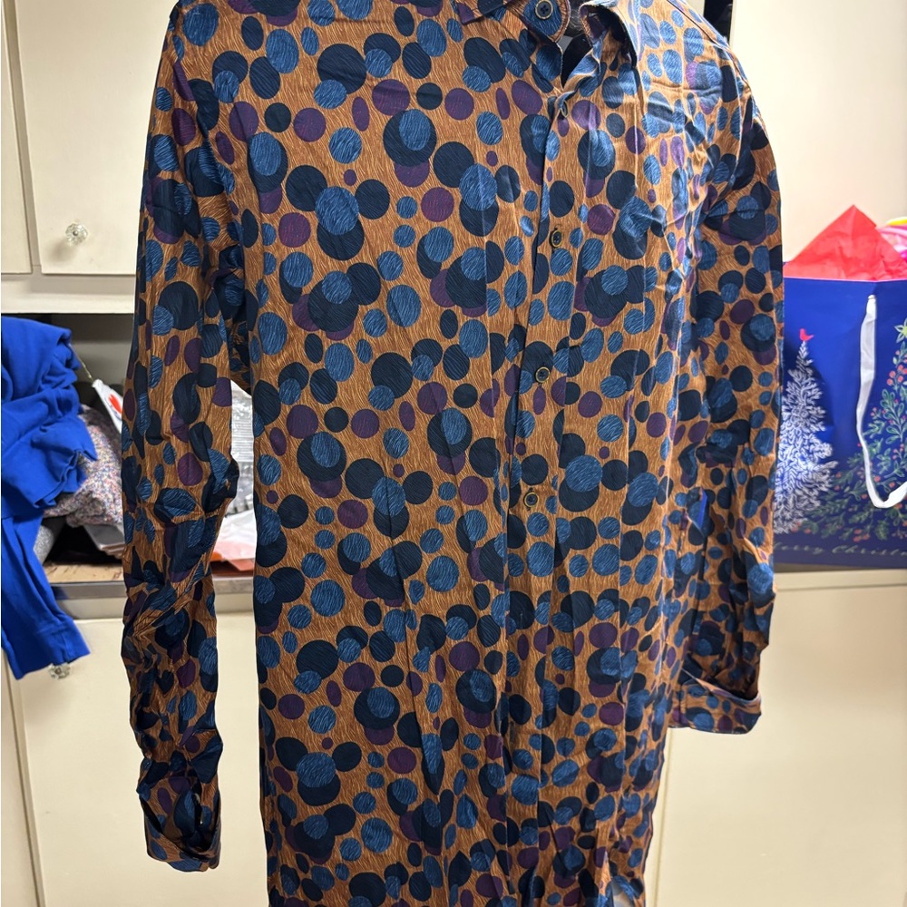 Amazing Polka Dot Long Sleeve Shirt